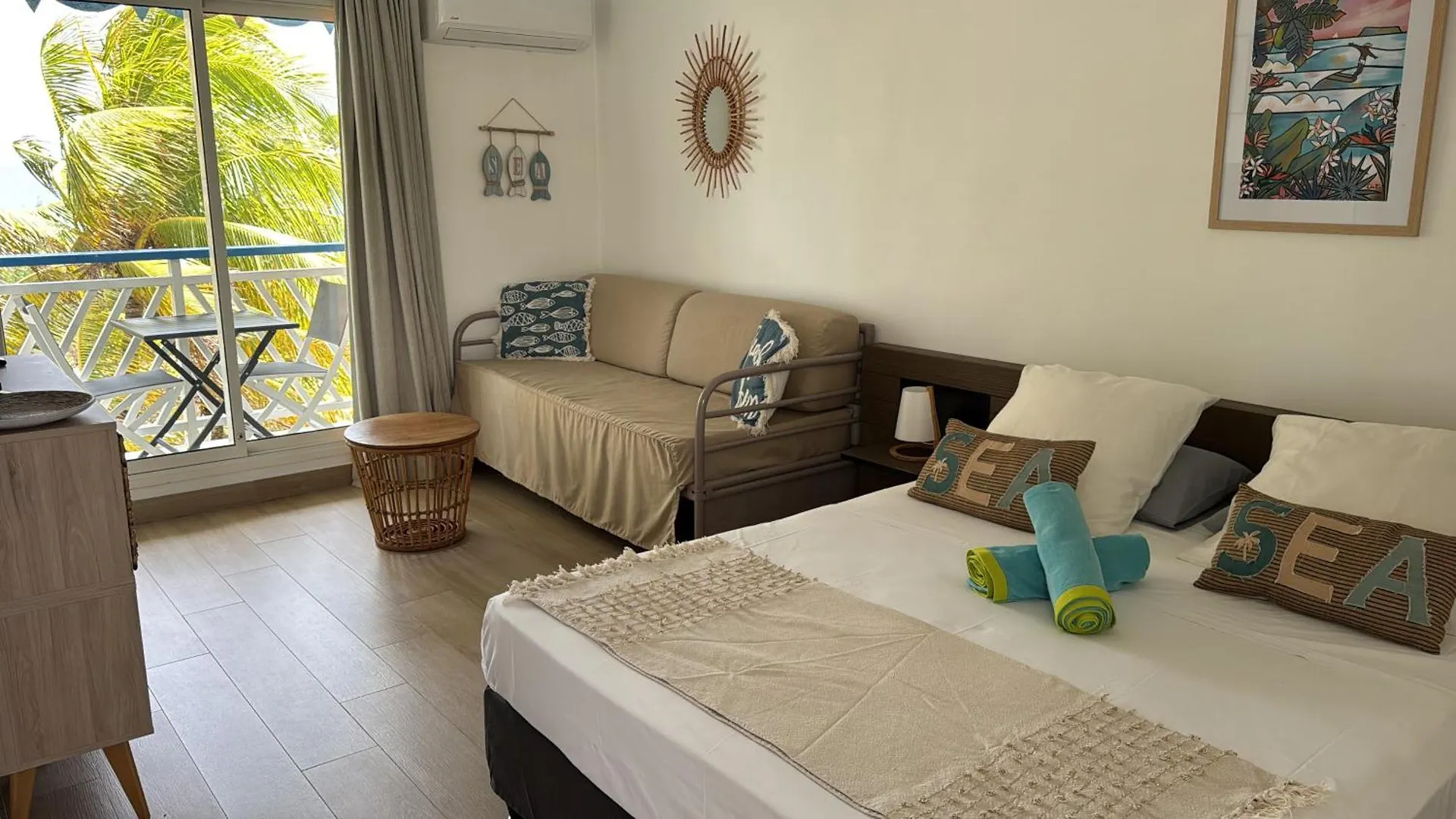 Studio Escales des îles face mer Saint-Francois  Guadeloupe